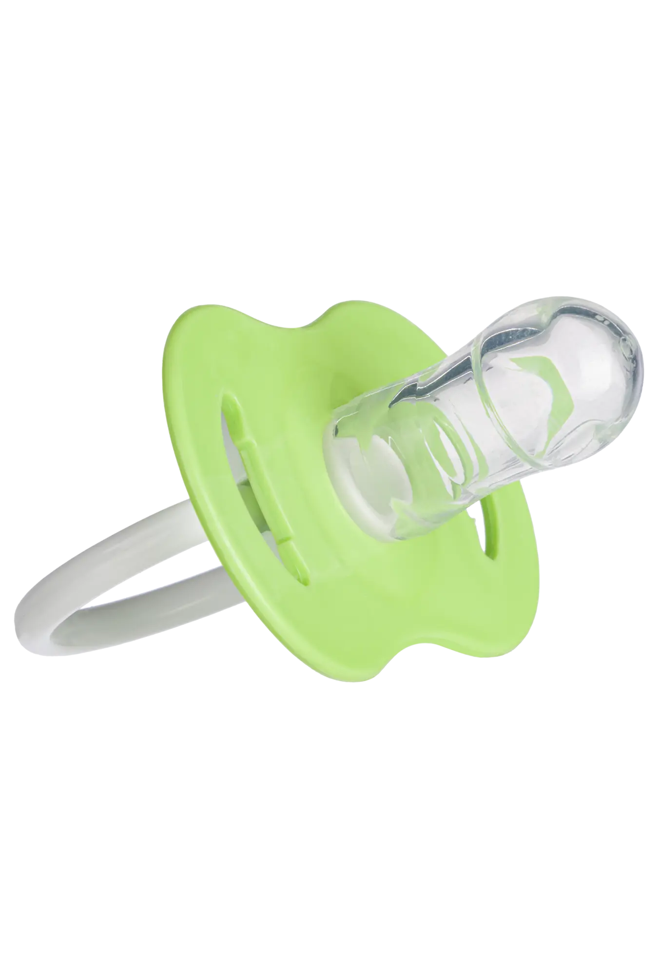 Aillin HANI Pacifier Silicone Tip Green Color With Chain No Case